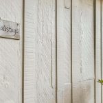 Close up view of sign that says Calistoga