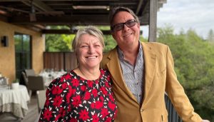 Nick and Gillian Kite, owners of Craftsman Inn and Calistoga Wine Way Inn.